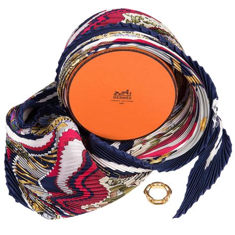 hermes ring scarf|hermes pleated scarf.